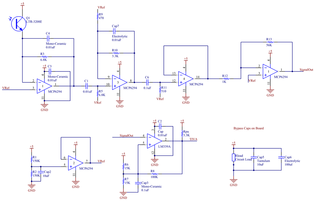 Infrared Light Detecting Circuit